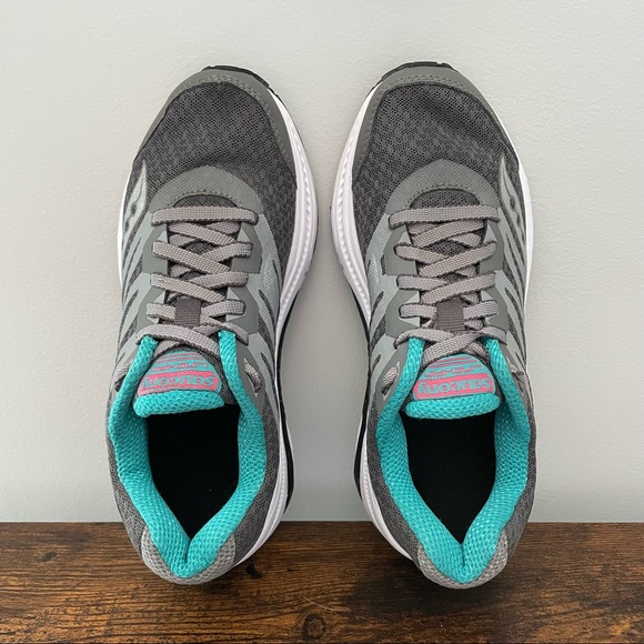 Saucony Powergrid Linchpin Women's Size 5 Running Shoes Gray Trainers Sneakers - Picture 6 of 10